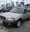 subaru forester 2005 silver suv x gasoline 4 cylinders all whee drive automatic 94063