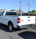 ford f 150 2005 white pickup truck xl gasoline 6 cylinders rear wheel drive automatic 27591