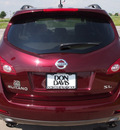 nissan murano 2009 dk  red suv sl gasoline 6 cylinders front wheel drive automatic with overdrive 76018