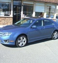 ford fusion 2010 blue sedan sport 3 5l v6 gasoline 6 cylinders front wheel drive automatic 07054