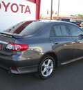 toyota corolla 2011 gray sedan gasoline 4 cylinders front wheel drive automatic 79925