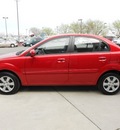 kia rio 2011 red sedan gasoline 4 cylinders front wheel drive not specified 43228