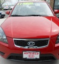kia rio 2011 red sedan gasoline 4 cylinders front wheel drive not specified 43228