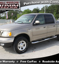 ford f 150 2003 beige gasoline 8 cylinders 4 wheel drive 4 speed automatic 77388