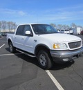 ford f 150 2002 white xlt fx4 gasoline 8 cylinders 4 wheel drive 4 speed automatic 56301