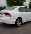 honda civic 2010 white sedan lx gasoline 4 cylinders front wheel drive automatic 27616