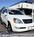 lexus gx 470 2008 white suv navigation mark levinson audio gasoline 8 cylinders 4 wheel drive automatic 07755