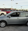 nissan versa 2009 dk  gray hatchback gasoline 4 cylinders front wheel drive automatic with overdrive 60546