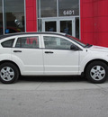 dodge caliber 2007 white hatchback se gasoline 4 cylinders front wheel drive automatic 33884