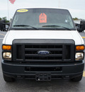 ford e series cargo 2008 white van e 250 gasoline 8 cylinders rear wheel drive automatic 33021