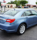 chrysler 200 2011 lt  blue sedan touring gasoline 4 cylinders front wheel drive automatic 33021
