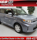 scion xb 2012 lt  blue wagon gasoline 4 cylinders front wheel drive not specified 91731