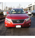 lexus rx 350 2010 red suv premium package gasoline 6 cylinders all whee drive automatic 07755