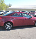 pontiac g6 2008 red sedan gasoline 6 cylinders front wheel drive automatic 55318