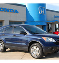 honda cr v 2008 blue suv lx gasoline 4 cylinders front wheel drive automatic with overdrive 77065