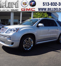 gmc acadia 2011 silver suv denali gasoline 6 cylinders all whee drive automatic 45036