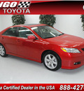 toyota camry 2007 red sedan se v6 gasoline 6 cylinders front wheel drive automatic 91731