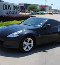 nissan 370z 2011 black coupe gasoline 6 cylinders rear wheel drive 6 speed manual 76018