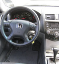 honda accord 2003 dk  gray sedan ex w leather gasoline 4 cylinders dohc front wheel drive automatic 77379