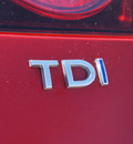 volkswagen jetta 2009 red sedan tdi diesel 4 cylinders front wheel drive automatic 76087