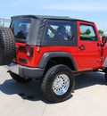 jeep wrangler 2007 red suv x gasoline 6 cylinders 4 wheel drive 6 speed manual 76018