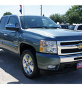 chevrolet silverado 1500 2011 blue lt flex fuel 8 cylinders 4 wheel drive automatic 77090