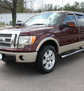 ford f 150 2010 dk  red lariat flex fuel 8 cylinders 4 wheel drive automatic 27616
