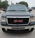 gmc sierra 1500 2009 black pickup truck gasoline 8 cylinders 2 wheel drive automatic 76087