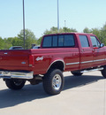 ford f 350 1997 red xlt diesel v8 4 wheel drive automatic 62708
