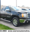 gmc sierra 1500 2011 black sle flex fuel 8 cylinders 4 wheel drive automatic 45840