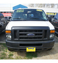 ford e series cargo 2011 white van e 250 flex fuel 8 cylinders rear wheel drive automatic with overdrive 07724
