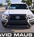 toyota tacoma 2012 white gasoline 4 cylinders 2 wheel drive automatic 32771