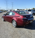 acura tl 2012 dk  red sedan gasoline 6 cylinders front wheel drive automatic with overdrive 60462