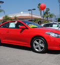 toyota camry solara 2008 red coupe sport gasoline 4 cylinders front wheel drive automatic 91010