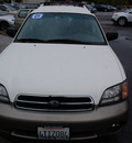 subaru outback 2001 white wagon gasoline 4 cylinders all whee drive automatic 94063