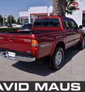 toyota tacoma 2004 red prerunner limited gasoline 6 cylinders rear wheel drive automatic 32771