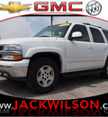 chevrolet tahoe 2004 white suv flex fuel rear wheel drive 32086