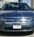 ford fusion 2012 blue sedan sel gasoline 4 cylinders front wheel drive automatic 62034