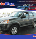 honda cr v 2006 gray suv lx gasoline 4 cylinders front wheel drive automatic 34474