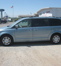chrysler town and country 2010 lt  blue van limited gasoline 6 cylinders front wheel drive autostick 62863