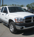 dodge ram pickup 1500 2006 white st gasoline 8 cylinders 4 wheel drive automatic with overdrive 62863