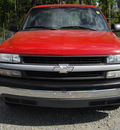 chevrolet silverado 1500 1999 red pickup truck gasoline v6 rear wheel drive automatic 27569