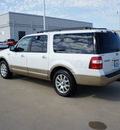 ford expedition el 2012 white suv king ranch flex fuel 8 cylinders 2 wheel drive automatic 76108