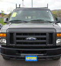 ford e series cargo 2008 dk  gray van e 150 gasoline 8 cylinders rear wheel drive automatic 07060