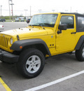 jeep wrangler 2008 yellow suv x gasoline 6 cylinders 4 wheel drive automatic with overdrive 45840