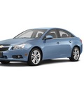 chevrolet cruze 2012 lt  blue sedan gasoline 4 cylinders front wheel drive not specified 77090