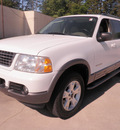 ford explorer 2005 white suv xlt gasoline 6 cylinders 4 wheel drive automatic 28217