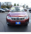 subaru forester 2009 camellia red suv 2 5 x limited gasoline 4 cylinders all whee drive automatic 07701