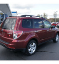subaru forester 2009 camellia red suv 2 5 x limited gasoline 4 cylinders all whee drive automatic 07701
