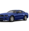 ford mustang 2013 blue coupe gasoline 8 cylinders rear wheel drive not specified 46168